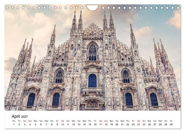 Produktbild: Dazzling Italy (Wall Calendar 2027 DIN A4 landscape), CALVENDO 12 Month Wall Calendar