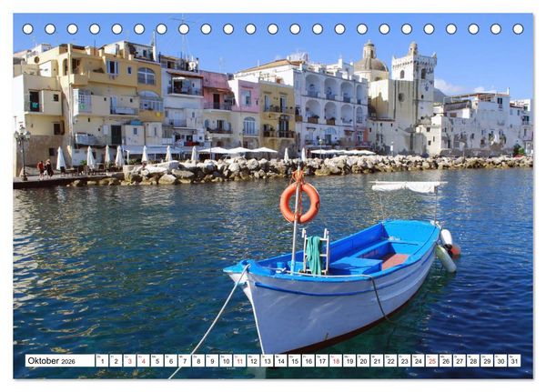 Produktbild: Ischia - Italiens Trauminsel (Tischkalender 2026 DIN A5 quer), CALVENDO Monatskalender