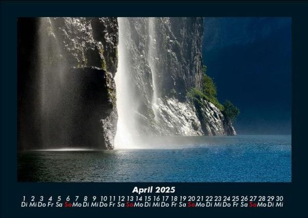 Produktbild: Wasserf&auml;lle 2025 Fotokalender DIN A5