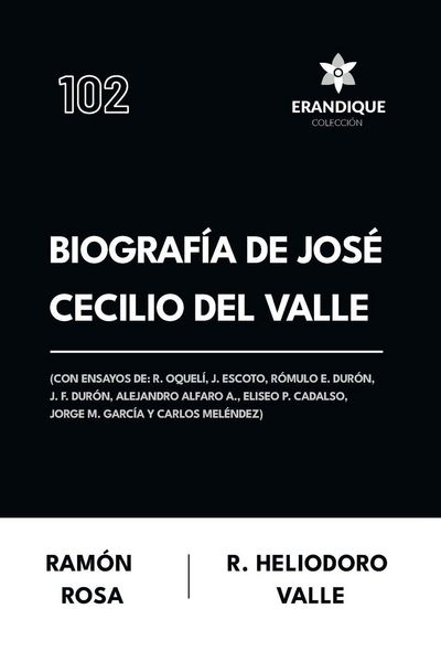 Produktbild: Biograf&iacute;a de Jos&eacute; Cecilio del Valle (Con ensayos de