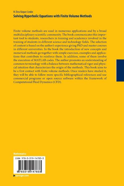 Produktbild: Solving Hyperbolic Equations with Finite Volume Methods