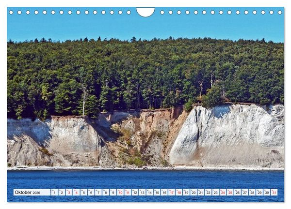 Produktbild: Sassnitz mit der Kreidek&uuml;ste (Wandkalender 2026 DIN A4 quer), CALVENDO Monatskalender
