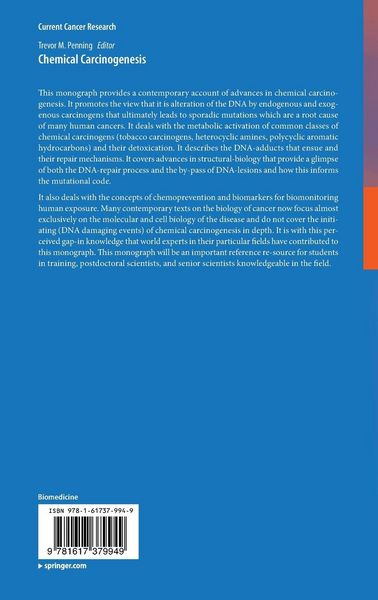 Produktbild: Chemical Carcinogenesis