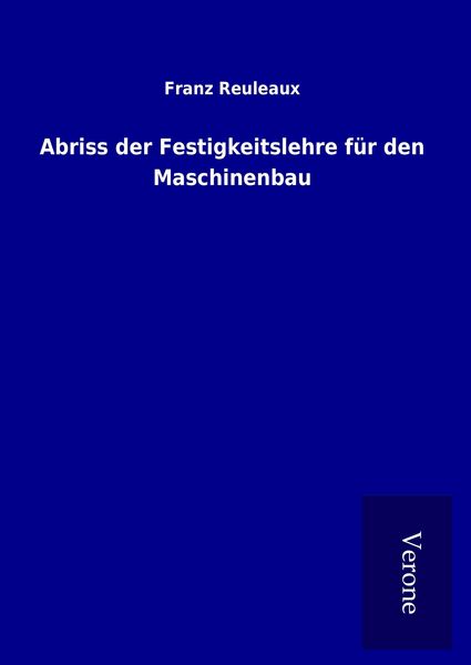 Produktbild: Abriss der Festigkeitslehre f&uuml;r den Maschinenbau