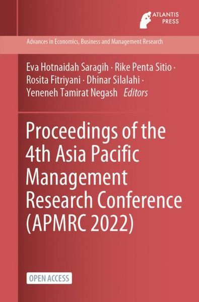 Produktbild: Proceedings of the 4th Asia Pacific Management Research Conference (APMRC 2022)