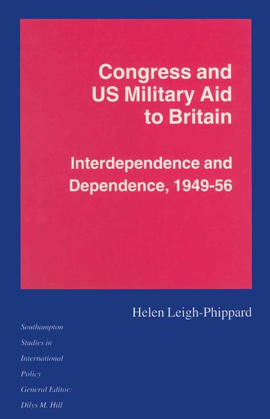 Produktbild: Congress and US Military Aid to Britain