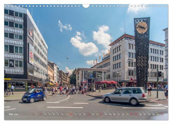 Produktbild: Bielefeld - Die freundliche Stadt am Teutoburger Wald (Wandkalender 2026 DIN A3 quer), CALVENDO Monatskalender