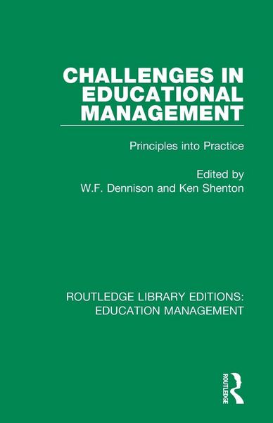 Produktbild: Challenges in Educational Management