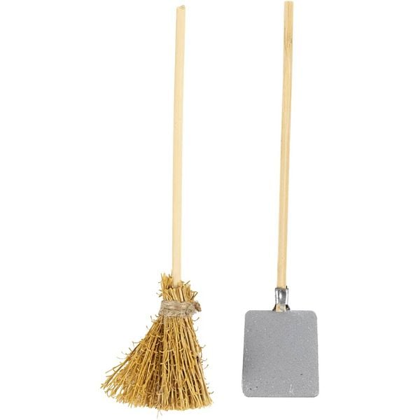 Produktbild: Creativ Company Schaufel und Besen, L 11 cm