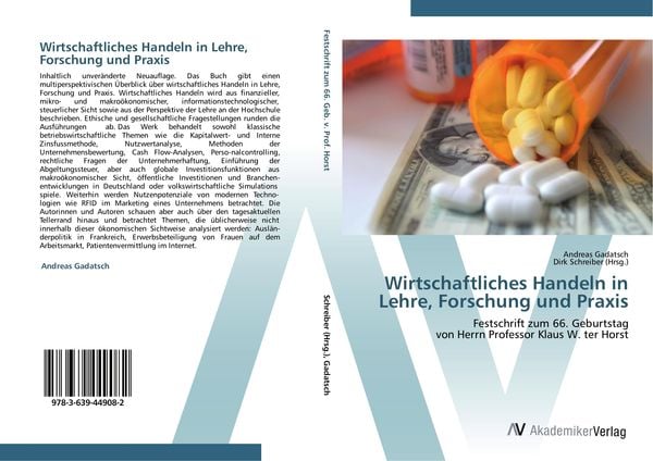 Produktbild: Wirtschaftliches Handeln in Lehre, Forschung und Praxis