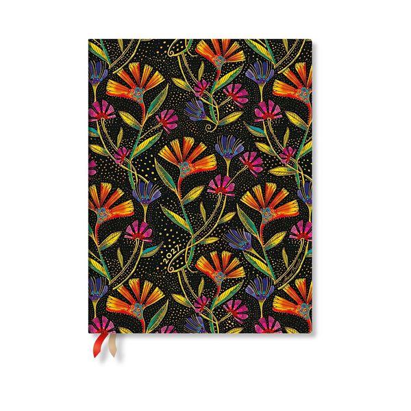 Produktbild: 2027 Wild Flowers Ultra Vertical Softcover 12-Month Weekly Planner, 176pg, 100gsm by Paperblanks (Playful Creations)