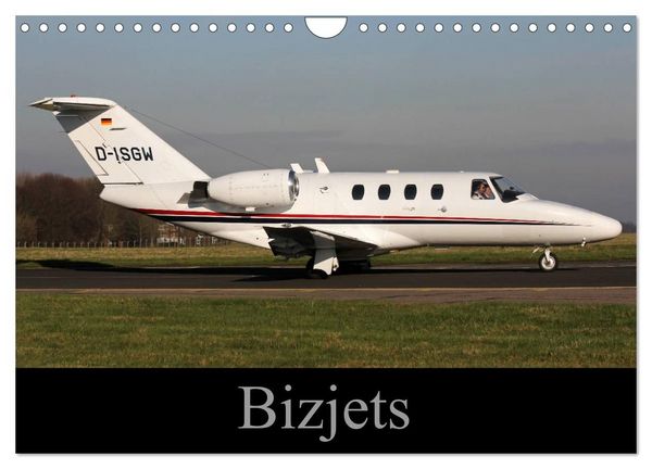 Produktbild: Bizjets (Wall Calendar 2027 DIN A4 landscape), CALVENDO 12 Month Wall Calendar