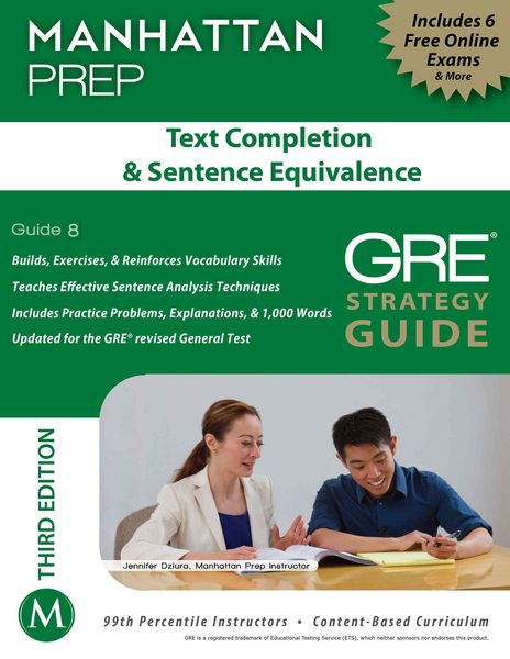 Produktbild: Manhattan Prep: Text Completion & Sentence Equivalence GRE S