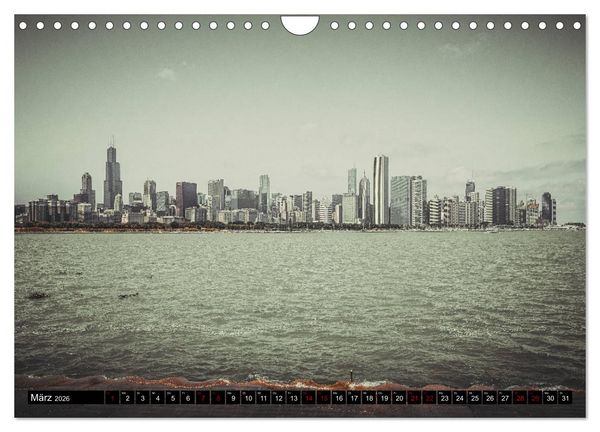 Produktbild: Metropole Chicago (Wandkalender 2026 DIN A4 quer), CALVENDO Monatskalender