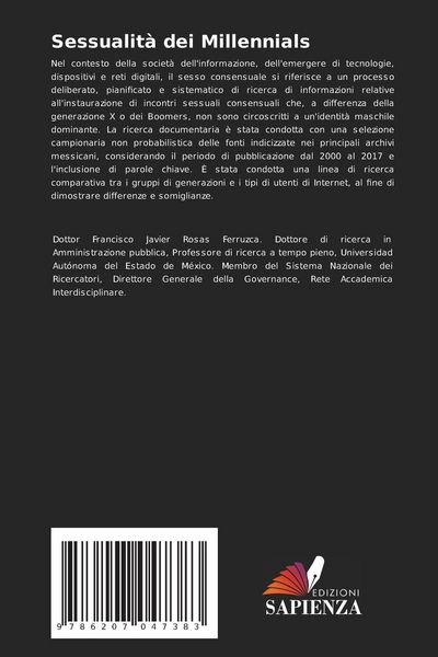 Produktbild: Sessualit&agrave; dei Millennials