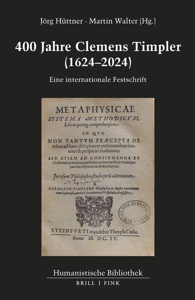 Produktbild: 400 Jahre Clemens Timpler (1624&ndash;2024)