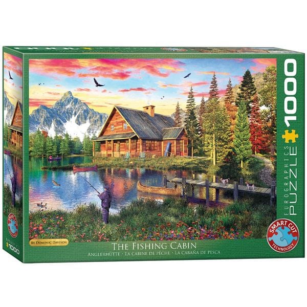 FISHING COTTAGE 1000PC PUZZLE