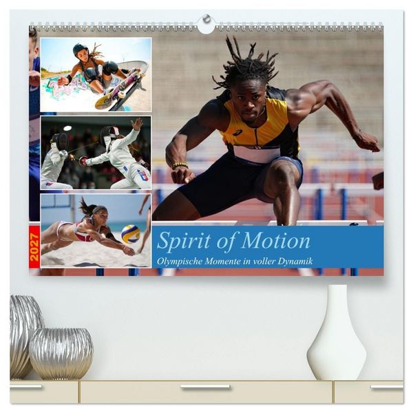 Produktbild: Spirit of Motion (hochwertiger Premium Wandkalender 2027 DIN A2 quer), Kunstdruck in Hochglanz