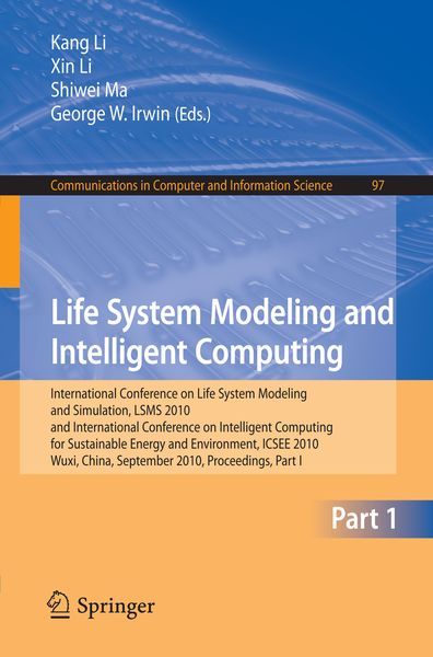 Produktbild: Life System Modeling and Intelligent Computing