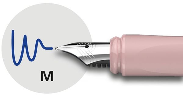 Produktbild: F&uuml;ller Ceod Shiny powder pink, Iridiumkornfeder M