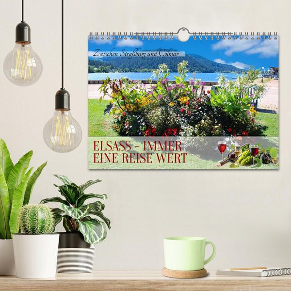 Produktbild: Elsass - Immer eine Reise wert (Wandkalender 2026 DIN A4 quer), CALVENDO Monatskalender
