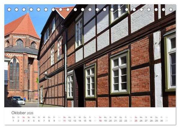 Produktbild: Schwerin - Impressionen (Tischkalender 2026 DIN A5 quer), CALVENDO Monatskalender