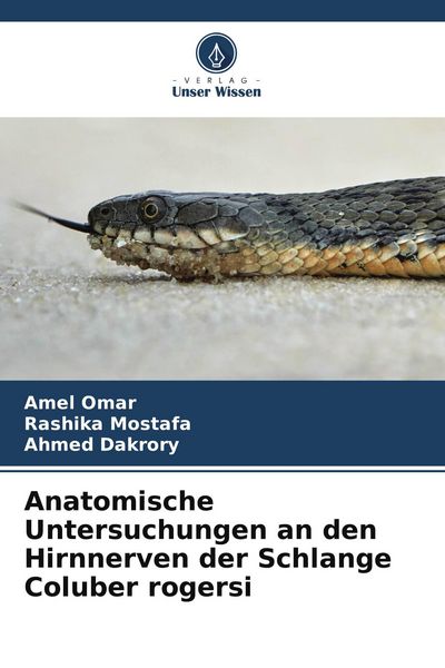 Produktbild: Anatomische Untersuchungen an den Hirnnerven der Schlange Coluber rogersi