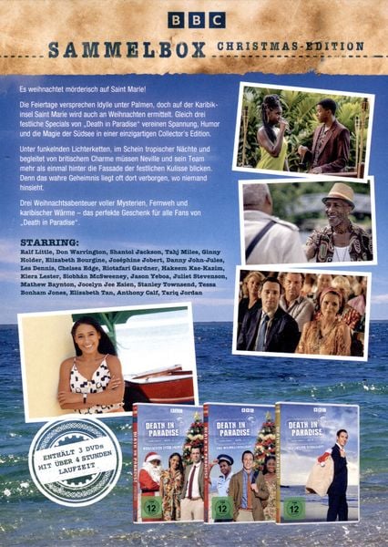 Produktbild: Death in Paradise - Sammelbox Christmas Edition [3 DVDs]