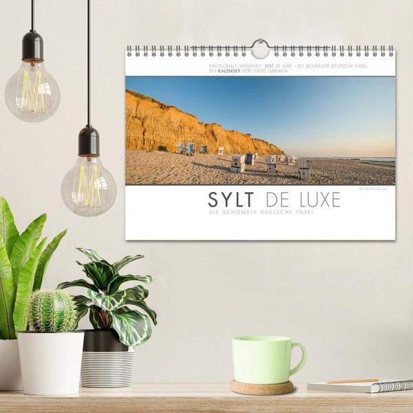 Produktbild: Emotionale Momente: Sylt de Luxe - die sch&ouml;nste deutsche Insel. (Wandkalender 2026 DIN A4 quer), CALVENDO Monatskalender