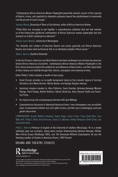 Produktbild: Contemporary African American Women Playwrights