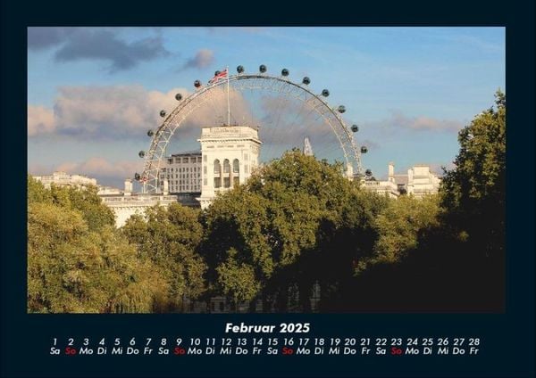 Produktbild: London 2025 Fotokalender DIN A4