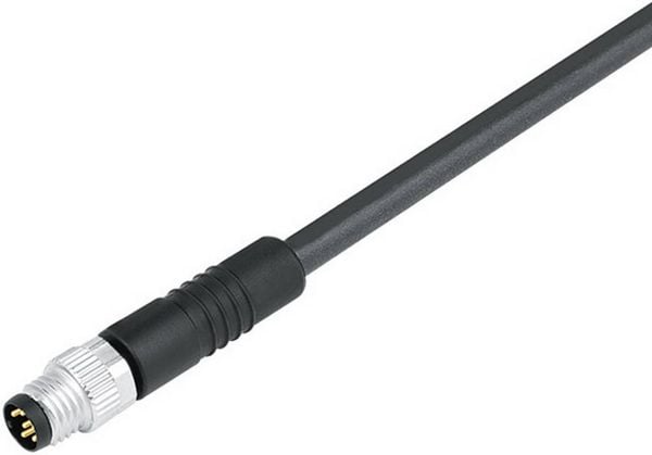 Produktbild: binder 79 3805 42 08 Sensor-/Aktor-Steckverbinder, konfektioniert M8 Stecker, gerade 2.00 m Polzahl Sensoren: 8 1 St.