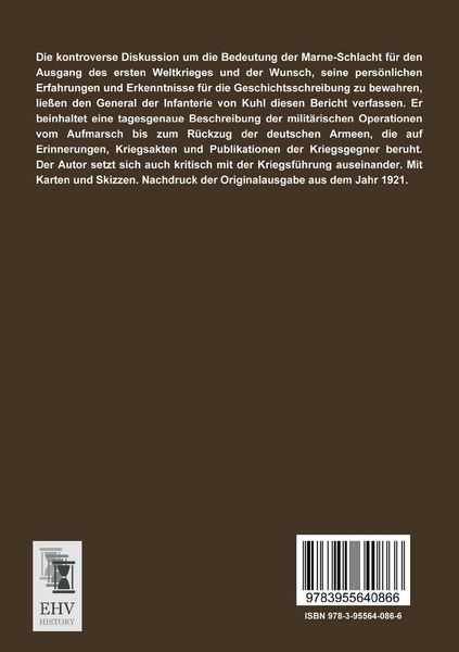 Produktbild: Der Marne-Feldzug 1914