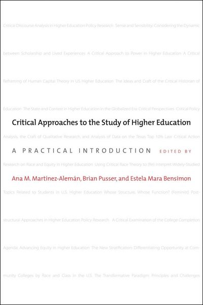 Produktbild: Critical Approaches to the Study of Higher Education