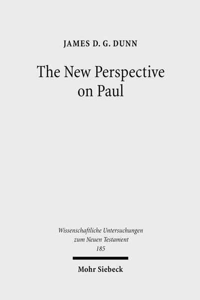 Produktbild: The New Perspective on Paul