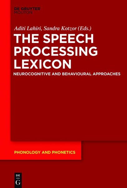Produktbild: The Speech Processing Lexicon
