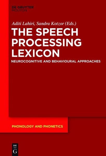 Produktbild: The Speech Processing Lexicon