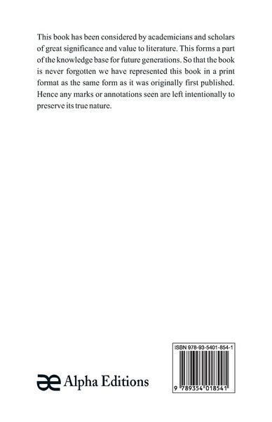 Produktbild: The structure and life-history of The Cockroach (Periplaneta Orientalis) An Introduction to the Study of Insects
