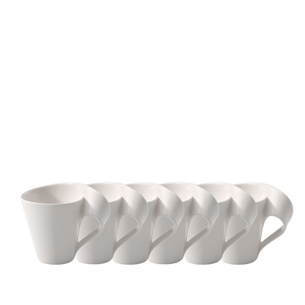 Produktbild: Villeroy & Boch Newwave Henkelbecher, 6 St&uuml;ck