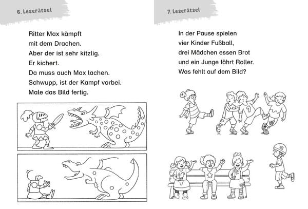 Duden Leseprofi – Lustiger Rätselspaß für Erstleser, 1. Klasse