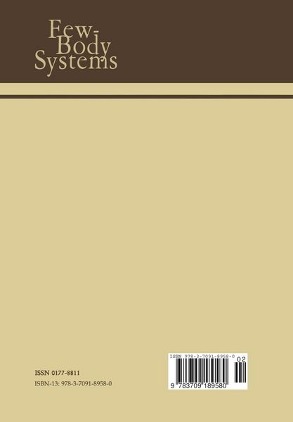 Produktbild: Few-Body Problems in Particle, Nuclear, Atomic, and Molecular Physics