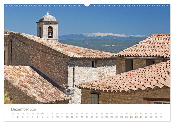 Produktbild: Provence: Malerisches S&uuml;dfrankreich (Wandkalender 2026 DIN A2 quer), CALVENDO Monatskalender