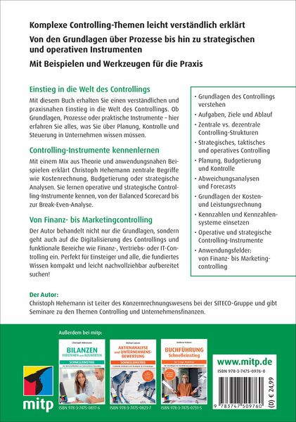 Produktbild: Controlling - Der schnelle Einstieg