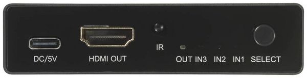 Produktbild: SpeaKa Professional SP-HDS-210 3 Port HDMI-Switch UHD 8K @ 60 Hz, UHD 4K @ 120Hz
