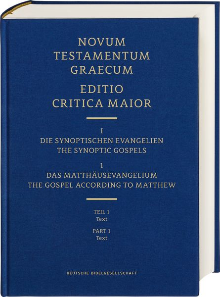Produktbild: ECM I.1/1 Matth&auml;usevangelium.Text