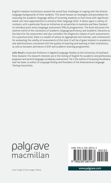 Produktbild: Assessing English Proficiency for University Study