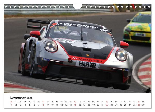 Produktbild: Motorsport in Deutschland (Wandkalender 2026 DIN A4 quer), CALVENDO Monatskalender