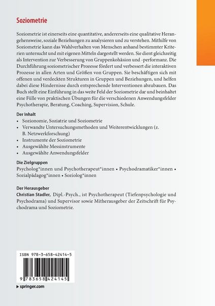 Produktbild: Soziometrie
