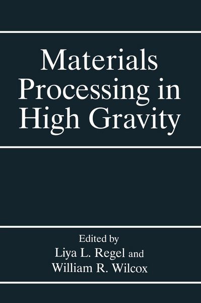 Produktbild: Materials Processing in High Gravity