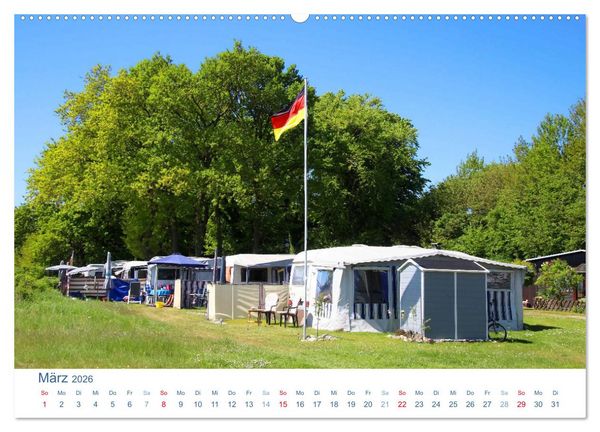 Produktbild: Freiheit auf Reisen 2026. Impressionen vom Camping und Zelten (hochwertiger Premium Wandkalender 2026 DIN A2 quer), Kunstdruck in Hochglanz